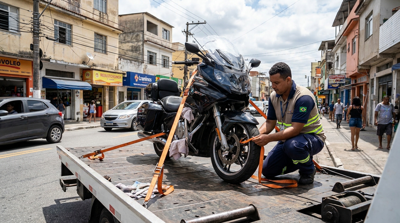Guincho para Moto em Taboão da Serra‑SP